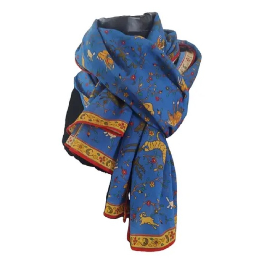 Drake's Cashmere/Cotton Scarf